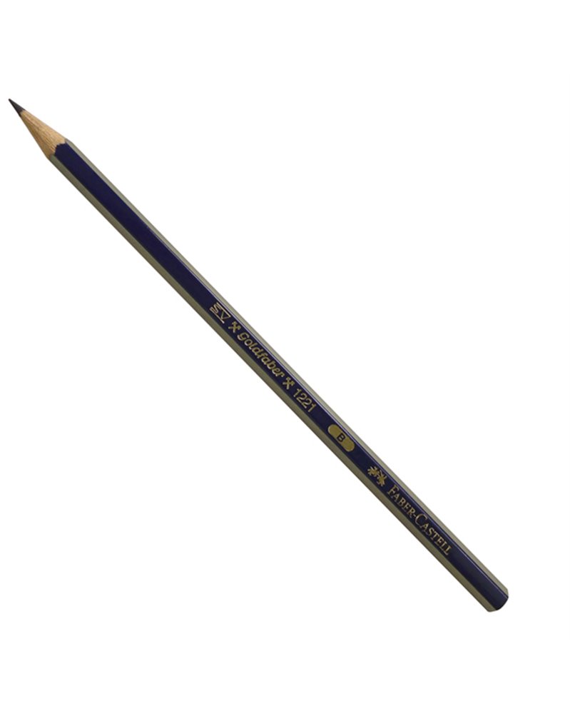 MATITA GRAFITE GOLDFABER 1221 ESAGONALE FABER CASTELL B