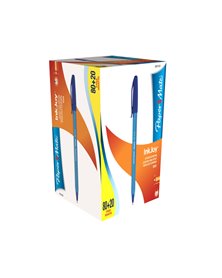 SPECIAL PACK 80+20PENNA SFERA InkJoy 100 BLU 1.0MM PAPERMATE