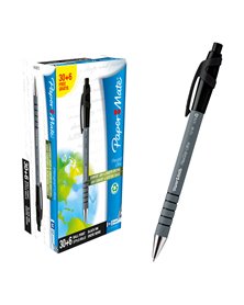 Special pack 30+ 6 penna sfera scatto FLEXGRIP ULTRA 1.0 nero PAPERMATE