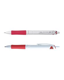 Penna a sfera scatto ACROBALL PURE WHITE Begreen 1,0mm rosso PILOT