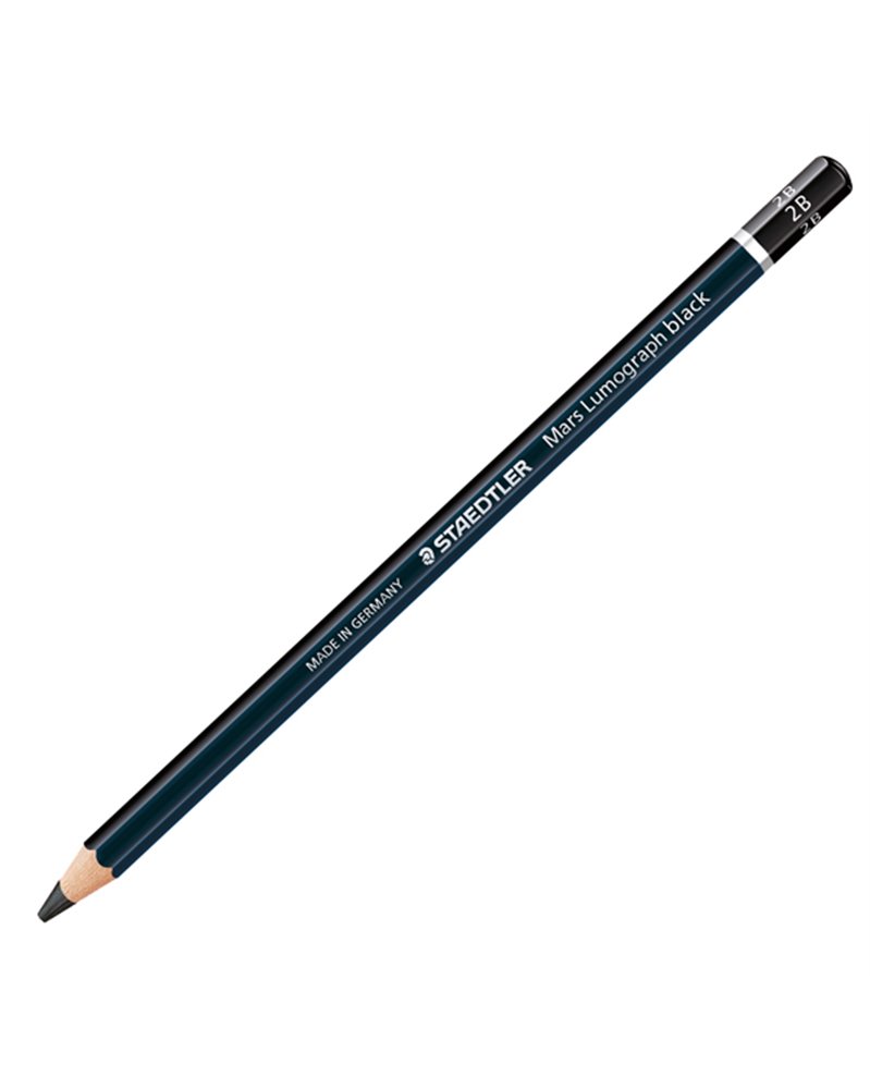 MATITA TIPO CARBONCINO MARS LUMOGRAPH BLACK 2B STAEDTLER