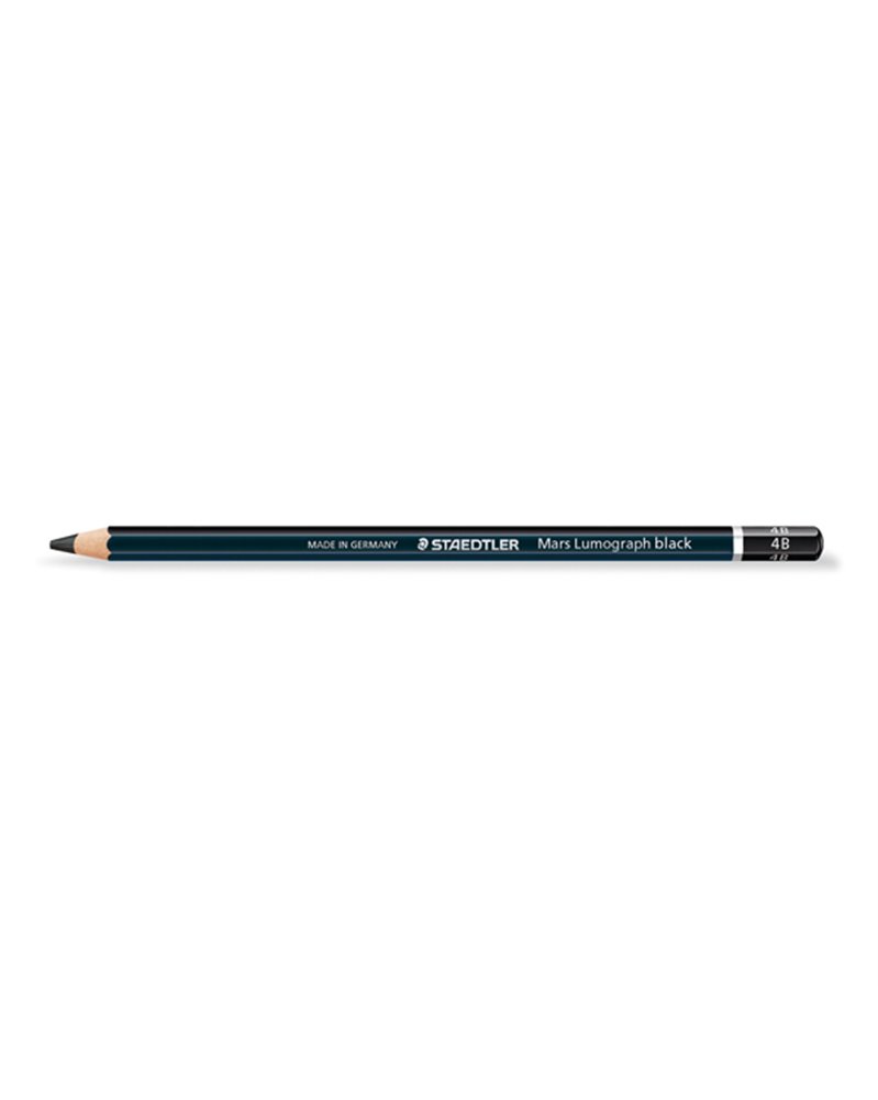 MATITA TIPO CARBONCINO MARS LUMOGRAPH BLACK 4B STAEDTLER