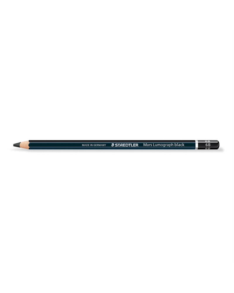 MATITA TIPO CARBONCINO MARS LUMOGRAPH BLACK 6B STAEDTLER