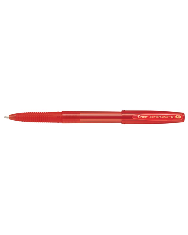 Penna a sfera SUPERGRIP G con cappuccio punta 1,00mm rosso PILOT