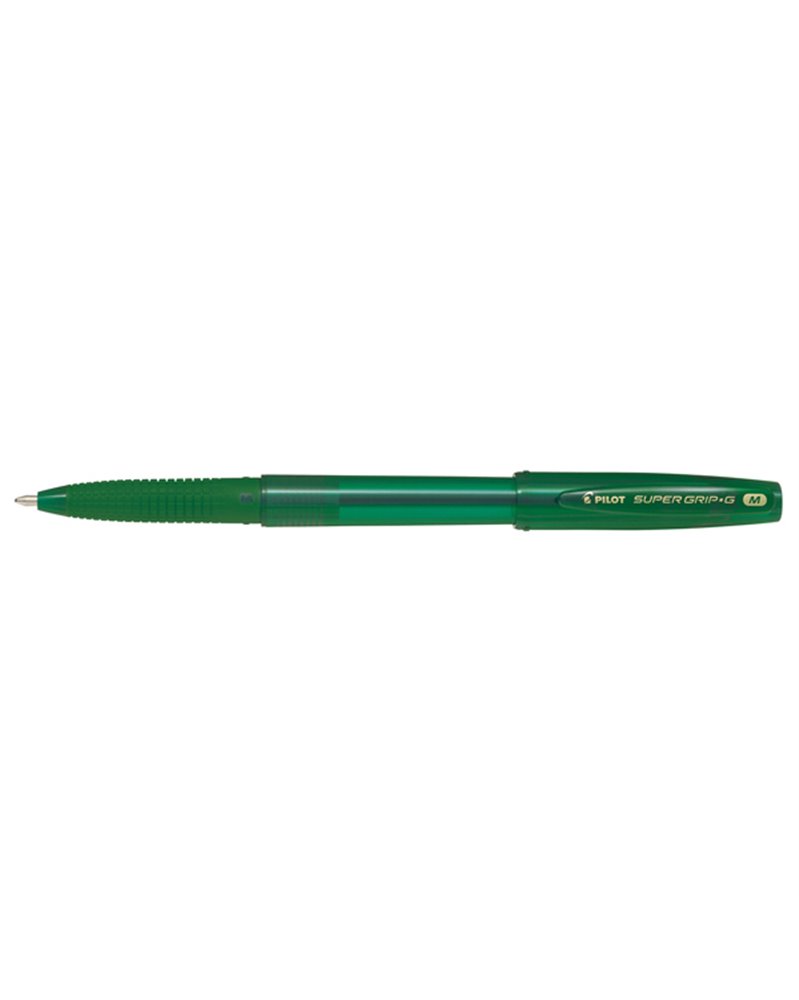 Penna a sfera SUPERGRIP G con cappuccio punta 1,00mm verde PILOT