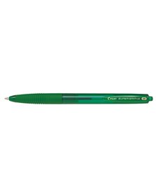 Penna a scatto SUPERGRIP G punta 1,00mm verde PILOT