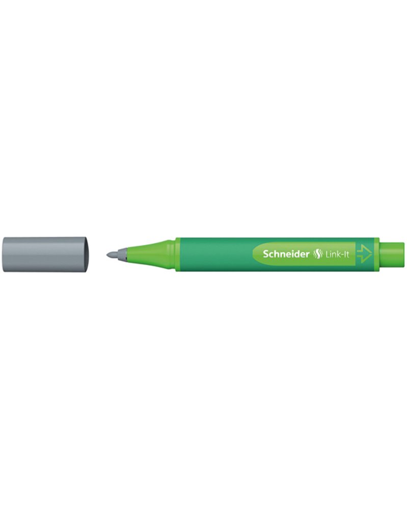 Fineliner LINK-IT 0,4mm grigio SCHNEIDER Fineliner LINK-IT 0,4mm grigio SCHNEIDER