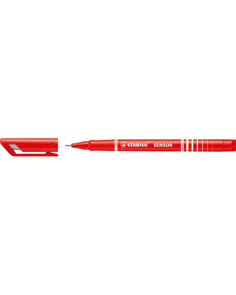 FINELINER STABILO SENSOR PUNTA 0.3MM ROSSO FINELINER STABILO SENSOR PUNTA 0.3MM ROSSO