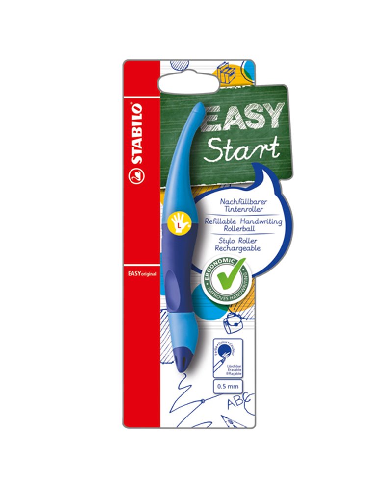 SFEROGRAFICA STABILO EASYORIGINAL PER MANCINI con REFILL BLU