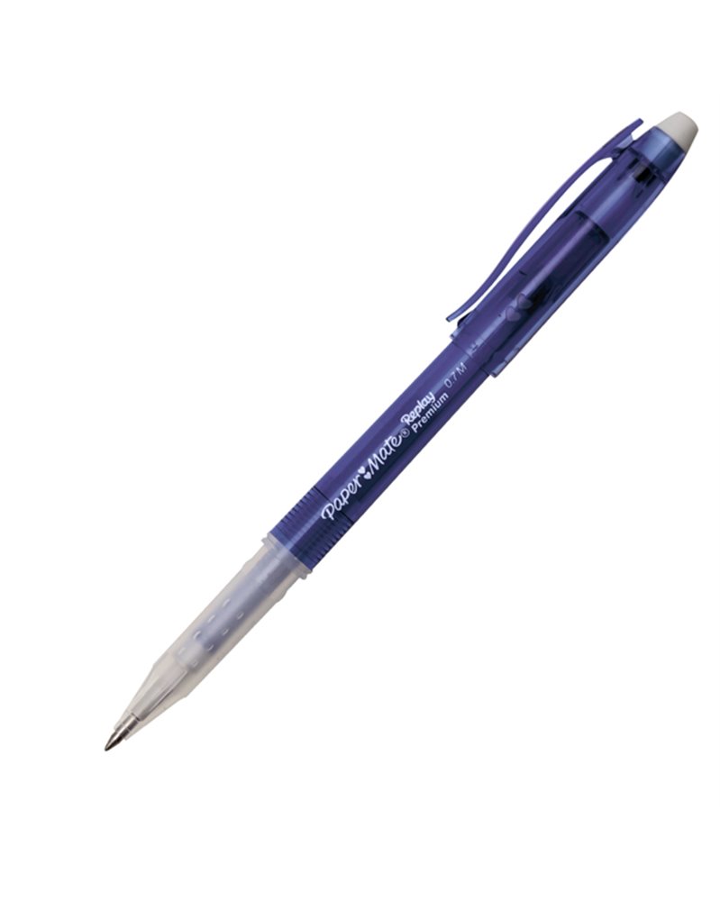 Penna sfera cancellabile ERASABLE GEL 0,7mm blu PAPERMATE