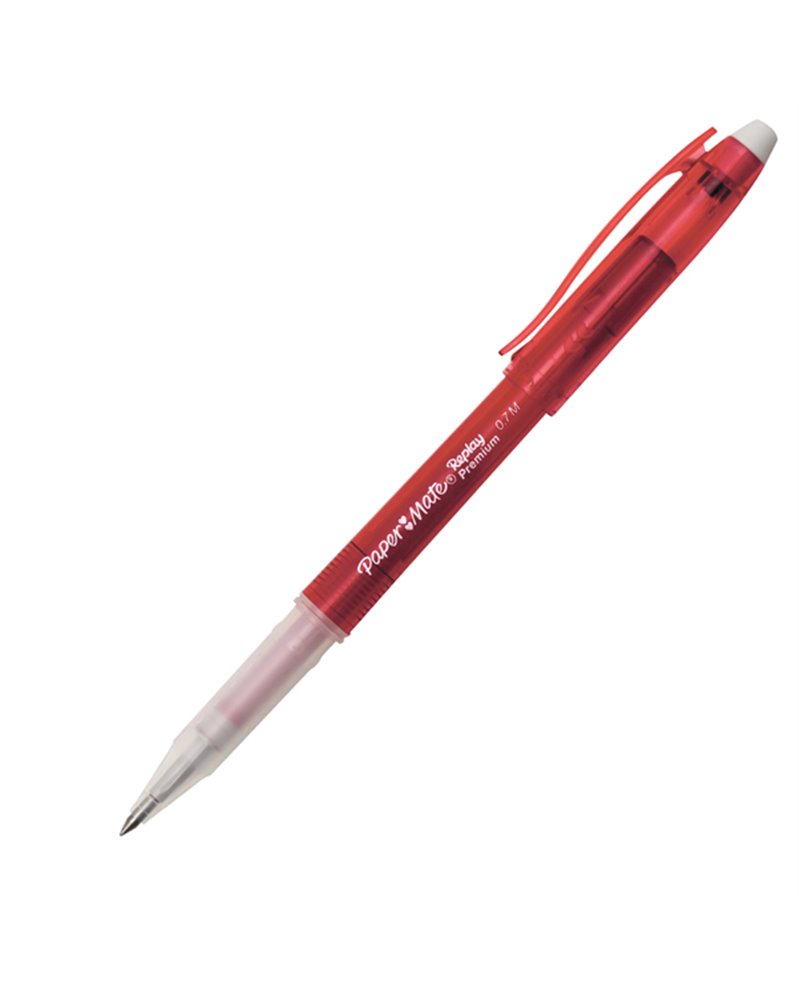 Penna sfera cancellabile ERASABLE GEL 0,7mm rosso PAPERMATE