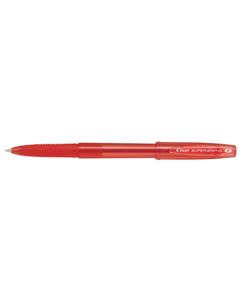 Penna a sfera SUPERGRIP G con cappuccio punta 0,7mm rosso PILOT
