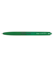 Penna a scatto SUPERGRIP G punta 0,7mm verde PILOT