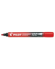 MARCATORE PERMANENTE 100 ROSSO P.TONDA 4.5MM PILOT