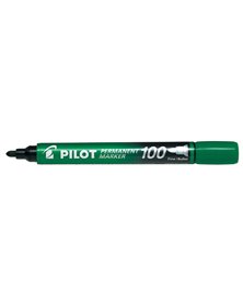 MARCATORE PERMANENTE 100 VERDE P.TONDA 4.5MM PILOT