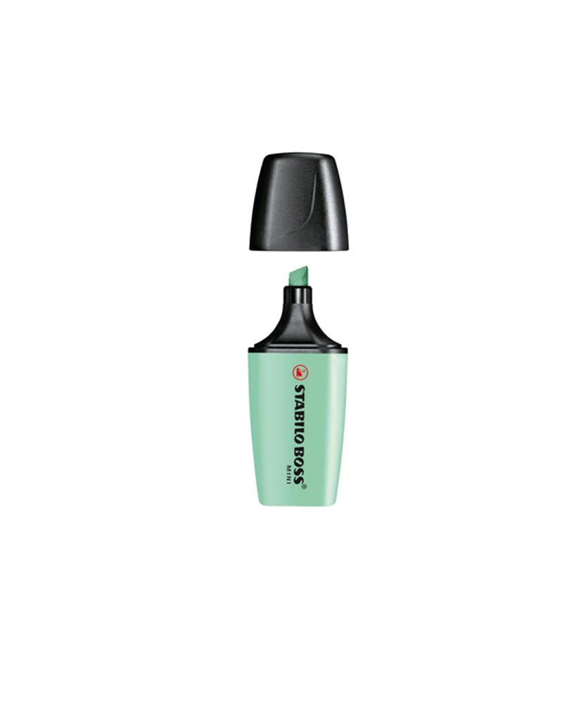 Evidenziatore STABILO BOSS Mini Pastellove verde menta