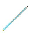 Astuccio 6 matite grafite EasyGraph HB fusto azzurro per mancini Stabilo
