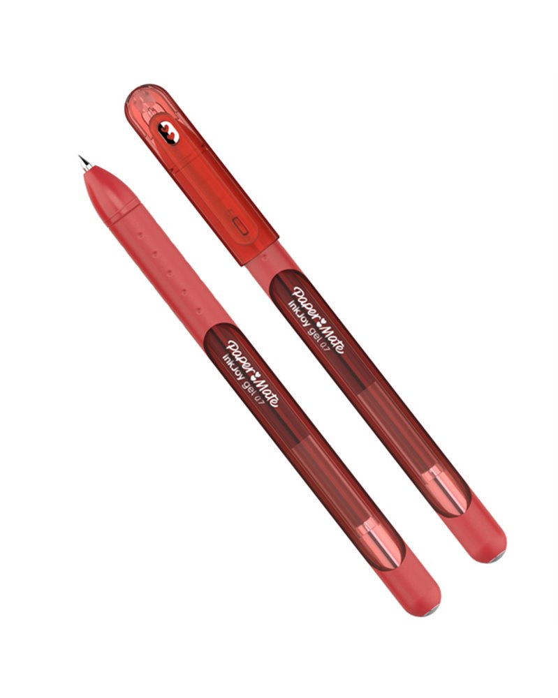 Penna sfera Stick InkJoy Gel 600ST 0,7mm rosso Papermate