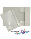 Cartella con elastico 25x34cm Bianco Queen Starline