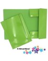 Cartella con elastico 25x34cm Verde prato Queen Starline