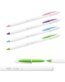 Scatola 20 penna sfera CristalÂ® Up medio 1,2mm fun BICÂ®