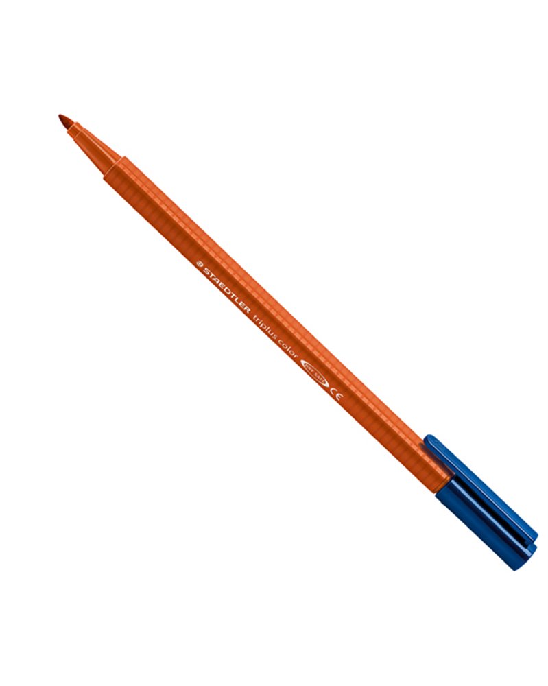 Triplus Color pennarello punta 1,00mm terra di Siena bruciata Staedtler