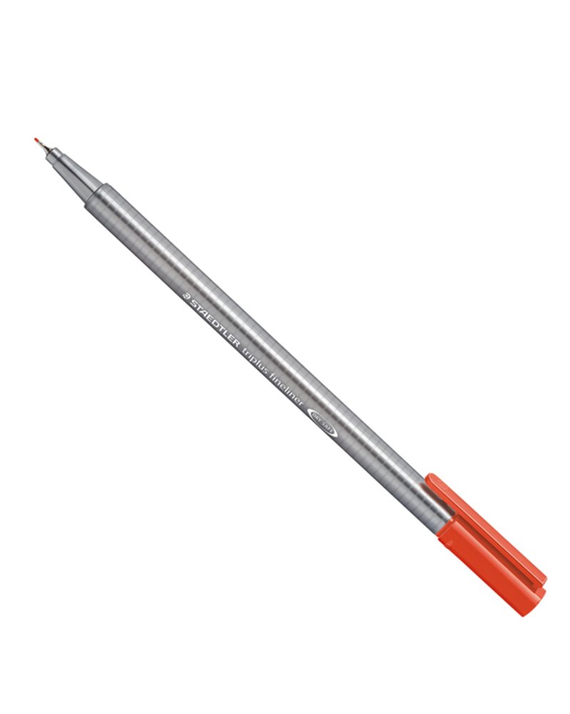 Triplus Fineliner punta 0,3mm rosso scarlatto Staedtler