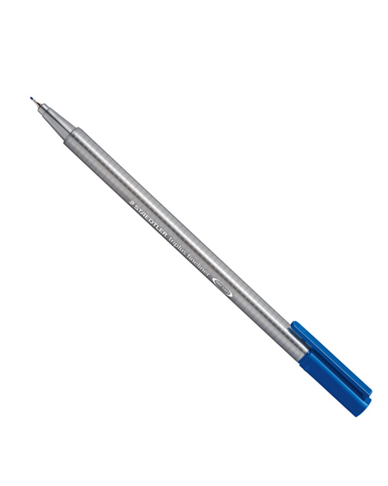 Triplus Fineliner punta 0,3mm blu Staedtler