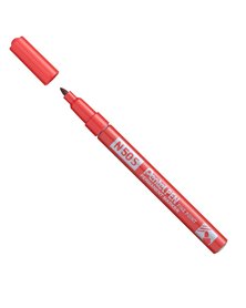 Marcatore N50 slim rosso punta tonda 3,18mm Pentel