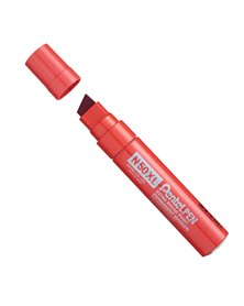 Marcatore N50 extra large rosso punta a scalpello 8-15,4mm Pentel