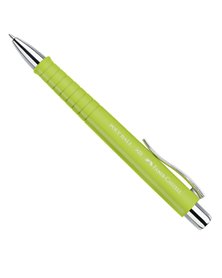 Penna a sfera 0,7mm Poly Ball fusto lime Faber Castell