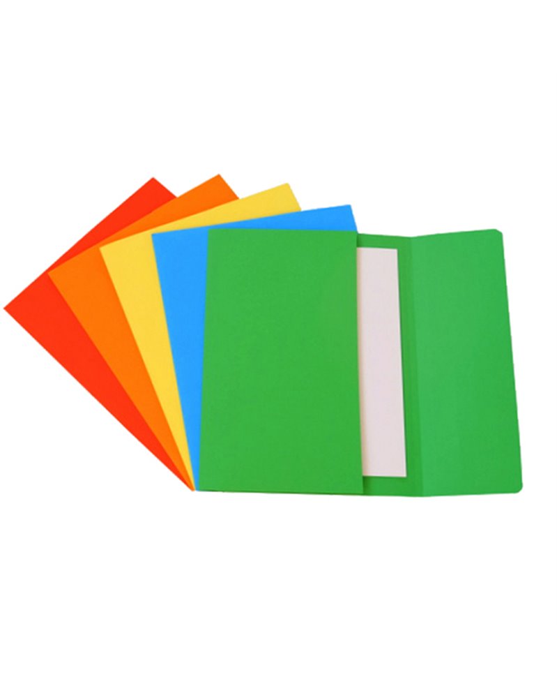25 Cartelline a busta 26x34cm mix 5 colori 200gr Starline