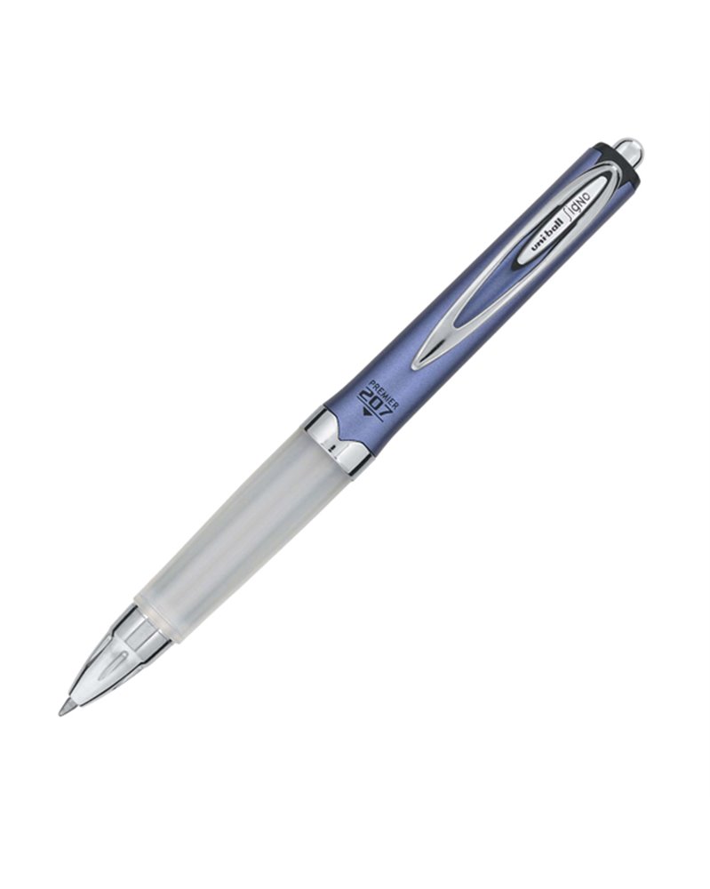 Roller a scatto Signo 207 Premier 0,7mm blu Uni Mitsubishi