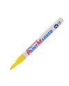 Marcatore artline A 440 punta tonda fine a vernice giallo