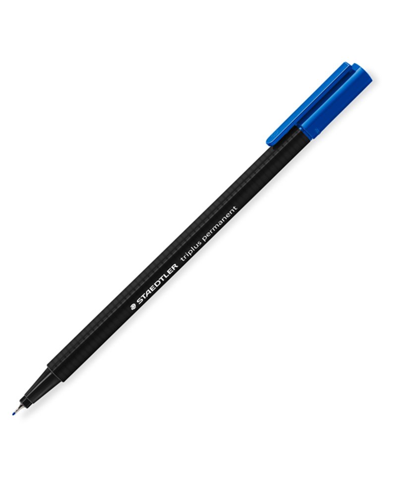Triplus Permanent punta 0,3mm blu Staedtler