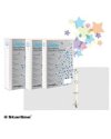 Raccoglitore KingShow 50 A4 4D bianco 22X30cm personalizzabile STARLINE