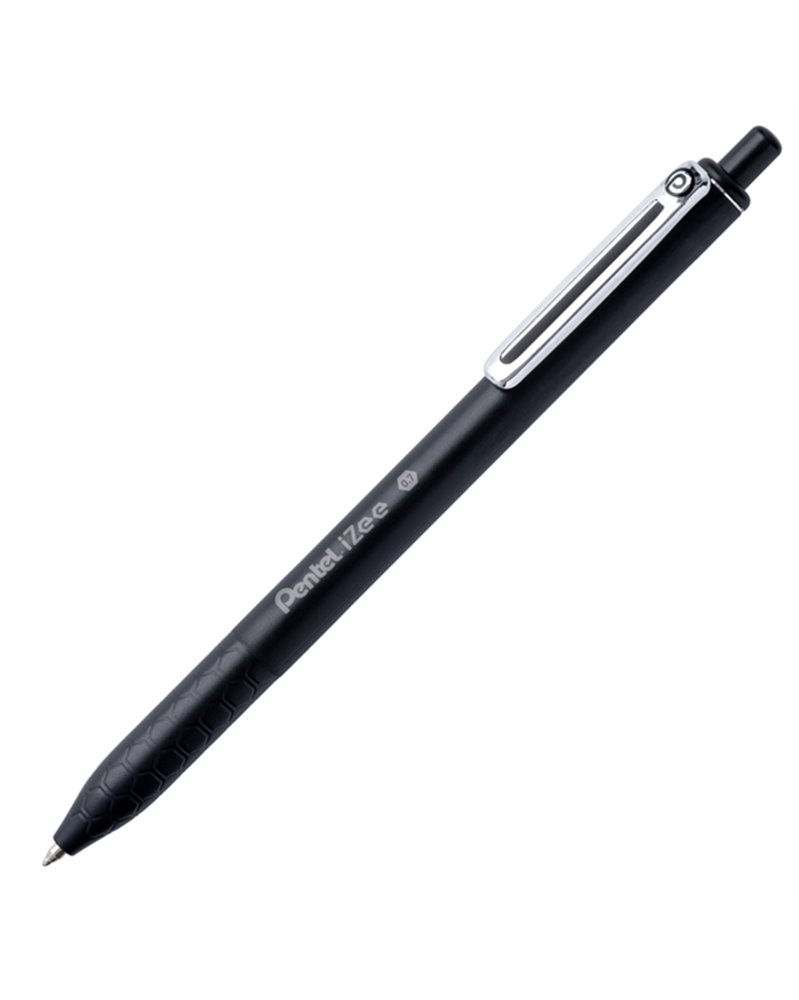 Penna sfera a scatto i Zee nero 0.7mm PENTEL