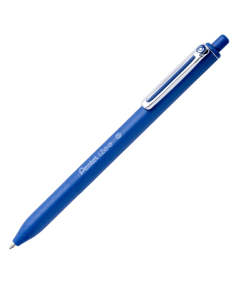 Penna sfera a scatto i Zee blu 0.7mm PENTEL