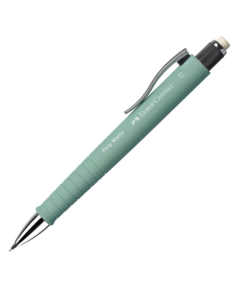 Portamine Poly Matic 0.7mm fusto verde menta Faber Castell Portamine Poly Matic 0.7mm fusto verde menta Faber Castell