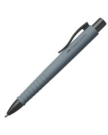 Penna a sfera 0,7mm Poly Ball Urban fusto stone grey Faber Castell