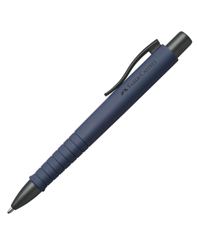 Penna a sfera 0,7mm Poly Ball Urban fusto navy blu Faber Castell