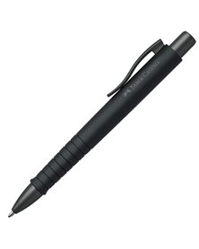 Penna a sfera 0,7mm Poly Ball Urban fusto all black Faber Castell