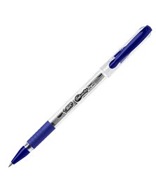 Scatola 30 penne sfera con cappuccio 0.5mm Gelocity Stic blu BICÂ®