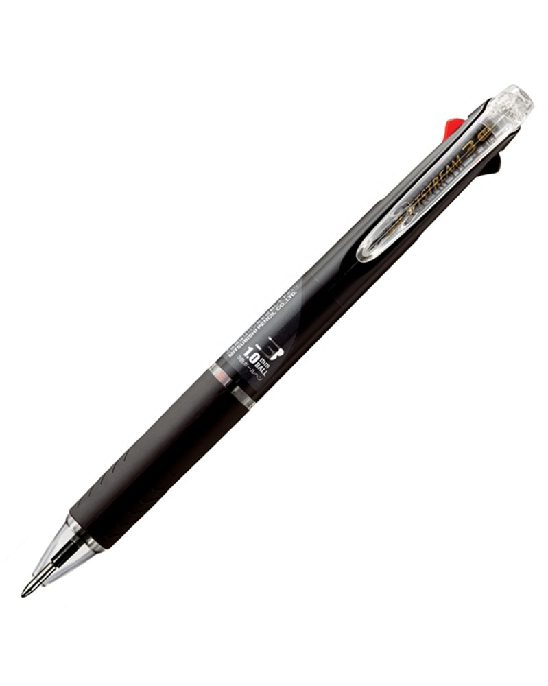 Roller Jetstream SXE3 1.0mm 3 colori (ro/ne/blu) fusto nero Uni Mitsubishi