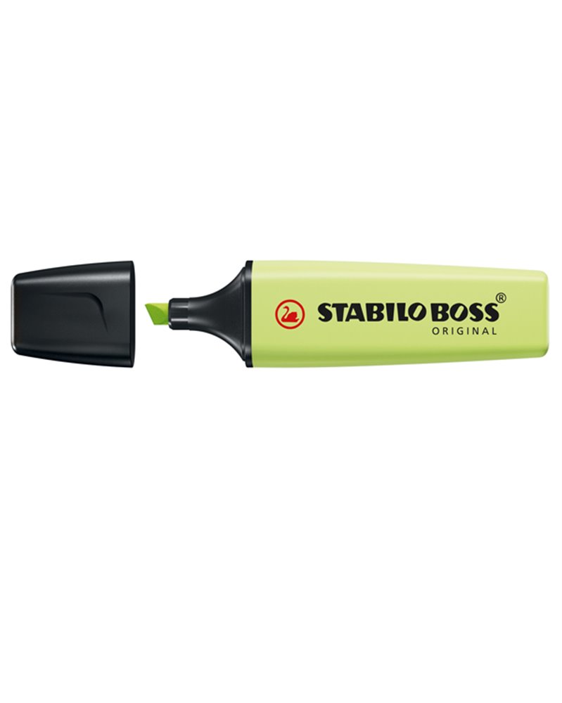 Evidenziatore Stabilo Boss pastel verde lime 70/133