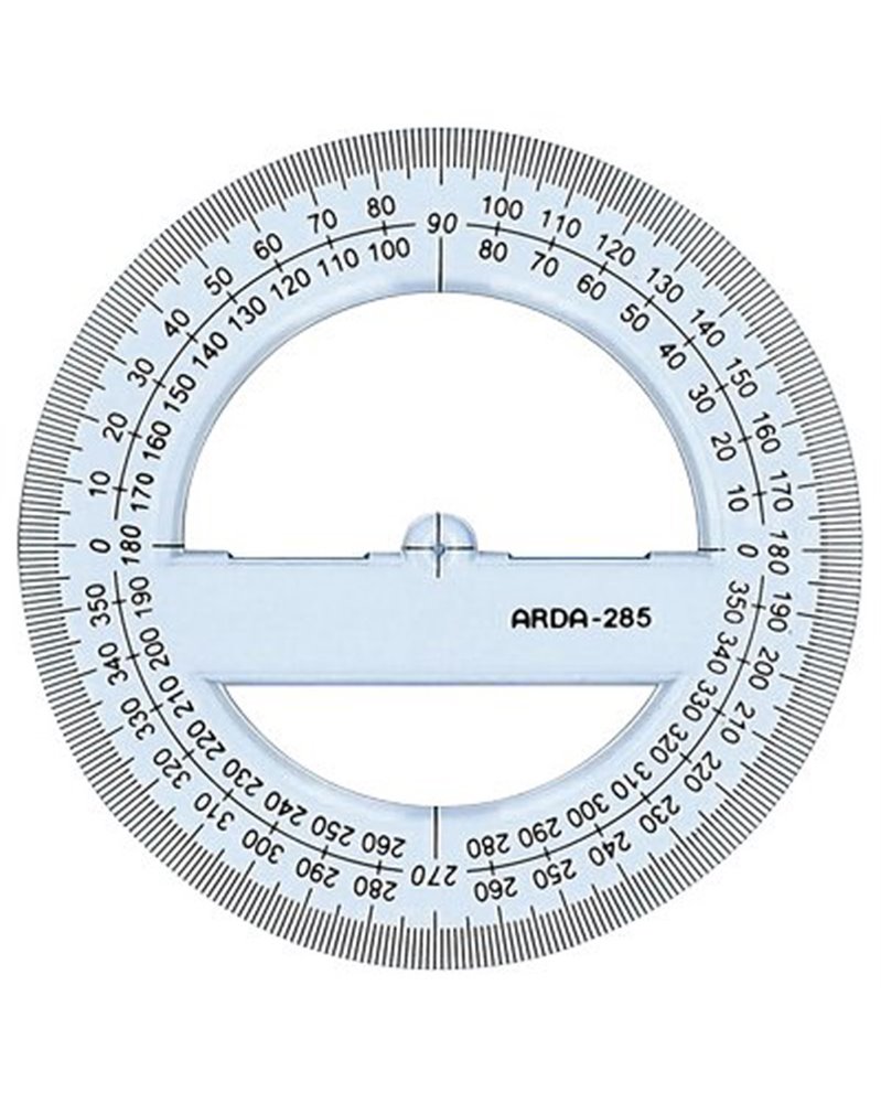 GONIOMETRO UNI ARDA 360Â° 12CM