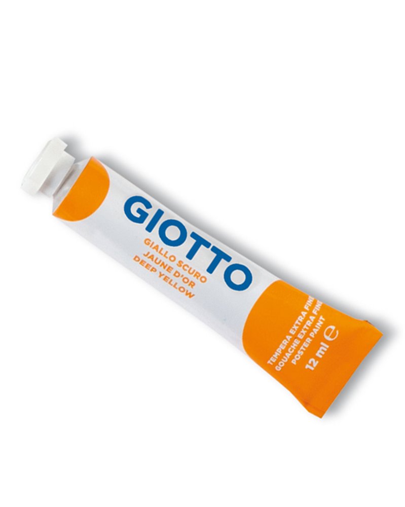 TEMPERA GIOTTO TUBO 4 (12ML) GIALLO SCURO 04