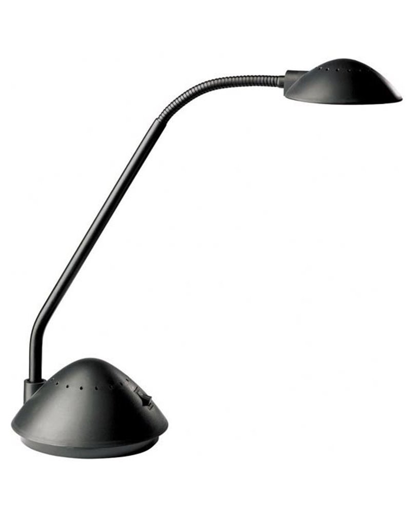 LAMPADA DA SCRIVANIA KANSAS 954 NERO ALOGENA 20W