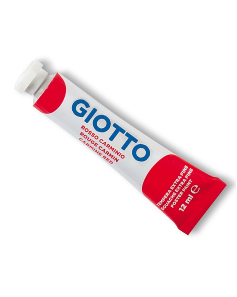 TEMPERA GIOTTO TUBO 4 (12ML) ROSSO CARMINIO 09