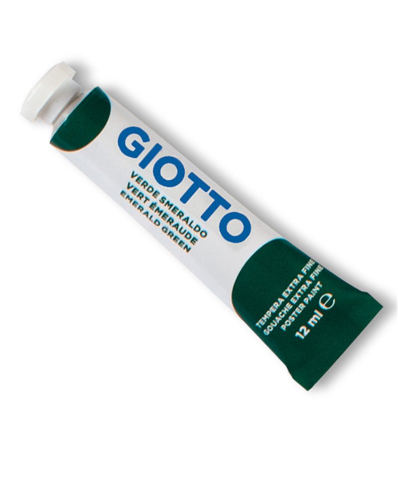 TEMPERA GIOTTO TUBO 4 (12ML) VERDE SMERALDO 14